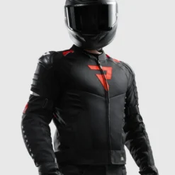 Kurtka tekstylna REBELHORN VANDAL 2 AIR BLACK/RED czarny czerwony