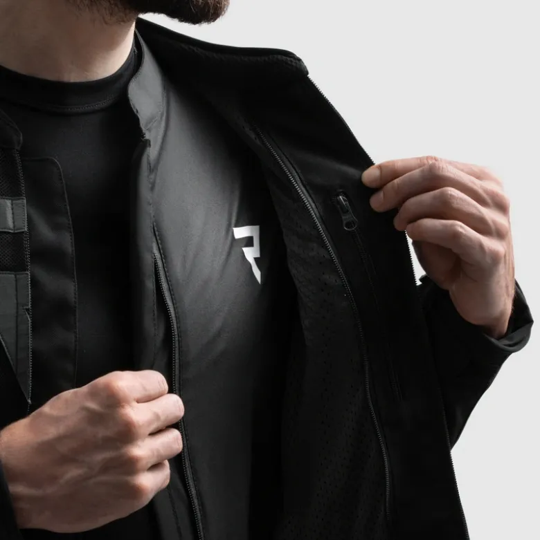 Kurtka tekstylna REBELHORN VANDAL 2 AIR BLACK czarny