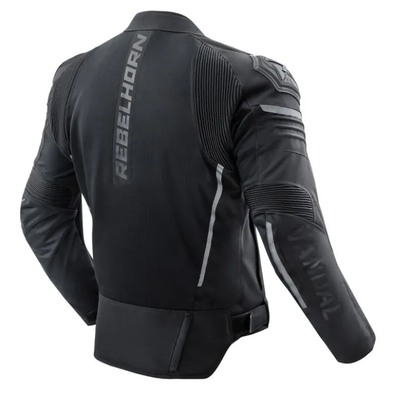Kurtka tekstylna REBELHORN VANDAL MESH BLACK czarny