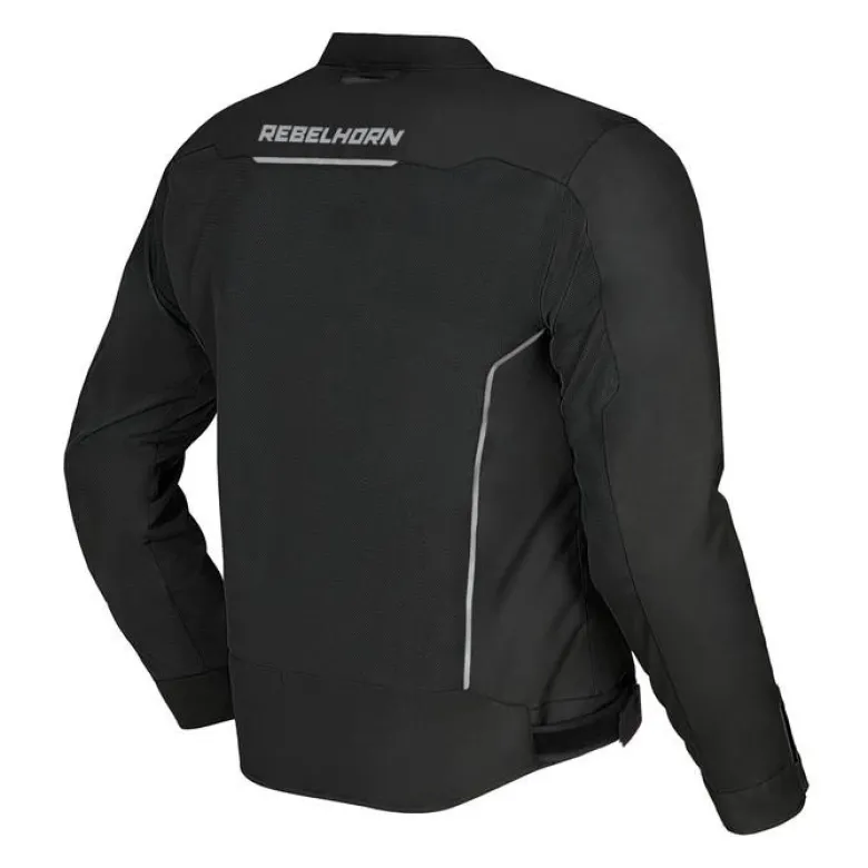 Kurtka tekstylna REBELHORN WAVE BLACK czarny