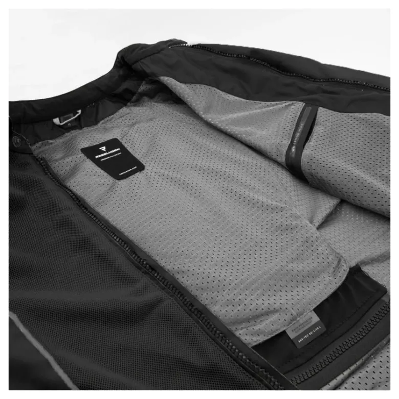 Kurtka tekstylna REBELHORN WAVE BLACK czarny