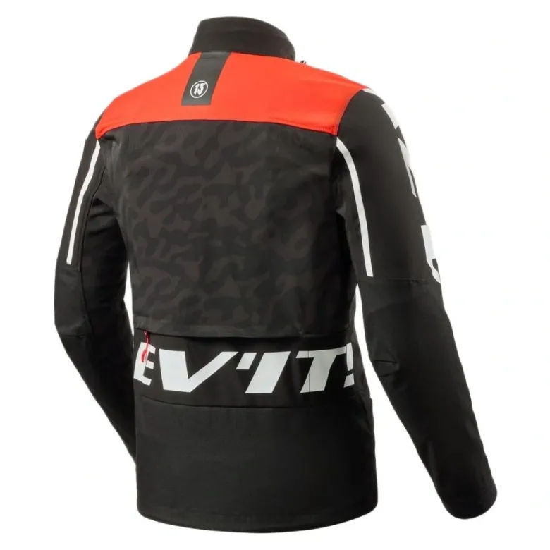 Kurtka tekstylna REVIT AFRICA BLACK/RED czarny czerwony