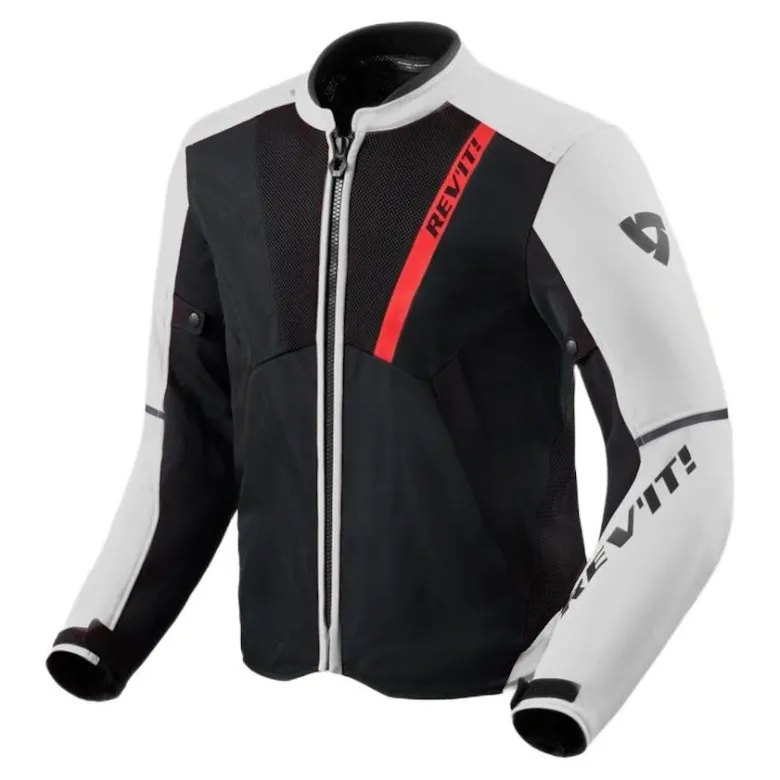 Kurtka tekstylna REVIT GT-R 4 AIR BLACK/WHITE czarny biały