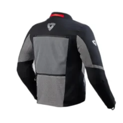 Kurtka tekstylna REVIT STRATUM GTX GREY/ANTHRACITE szary czarny czerwony