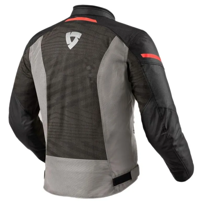 Kurtka tekstylna REVIT TORQUE 2 H2O GREY/RED szary czerwony czarny