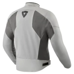 Kurtka tekstylna REVIT TORQUE 3 H2O LIGHT GREY/RED szary czerwony