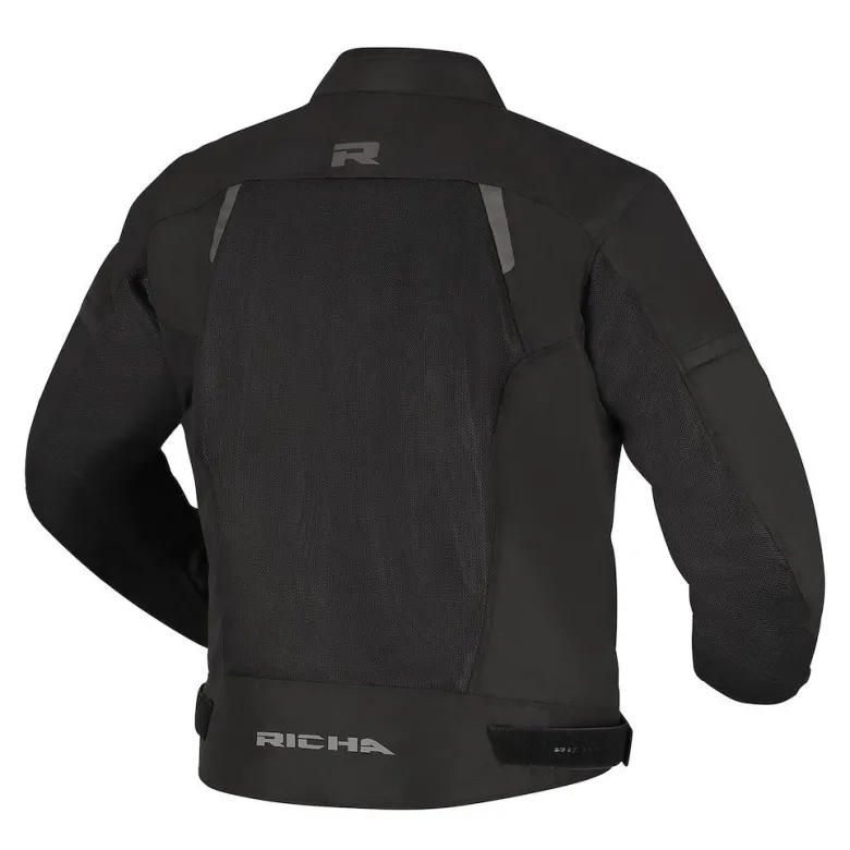Kurtka tekstylna RICHA AUYAN WP BLACK czarny