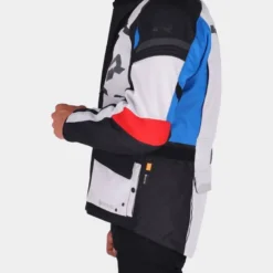 Kurtka tekstylna RICHA BRUTUS GORE-TEX GREY/BLUE/RED szary niebieski czerwony