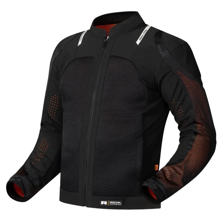 Kurtka tekstylna RICHA FORCE 2 D3O BLACK czarny
