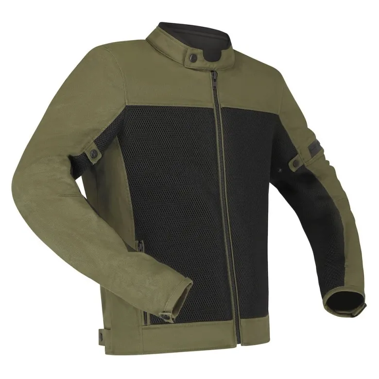 Kurtka tekstylna RICHA TOULON MESH GREEN zielony