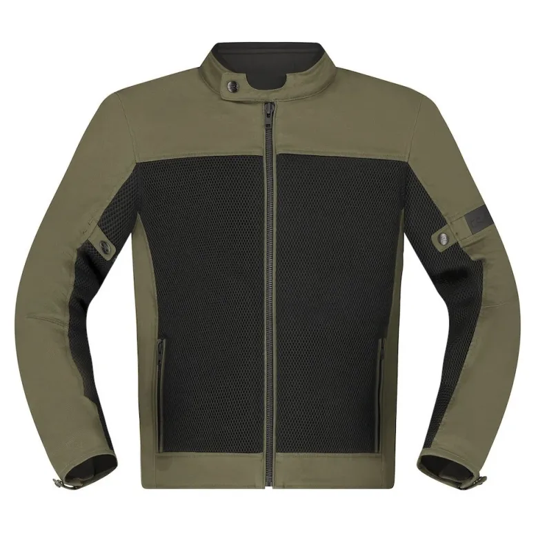 Kurtka tekstylna RICHA TOULON MESH GREEN zielony