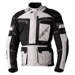 Kurtka tekstylna RST PRO SERIES ADVENTURE X CE SILVER/BLACK szary czarny