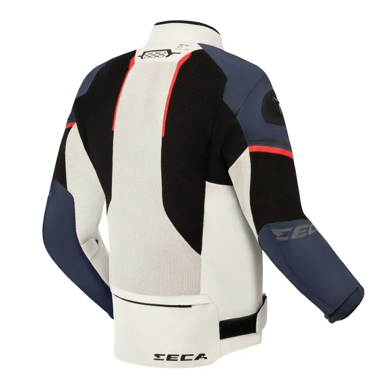 Kurtka tekstylna SECA AIRFLOW III GREY/NAVY szary granatowy