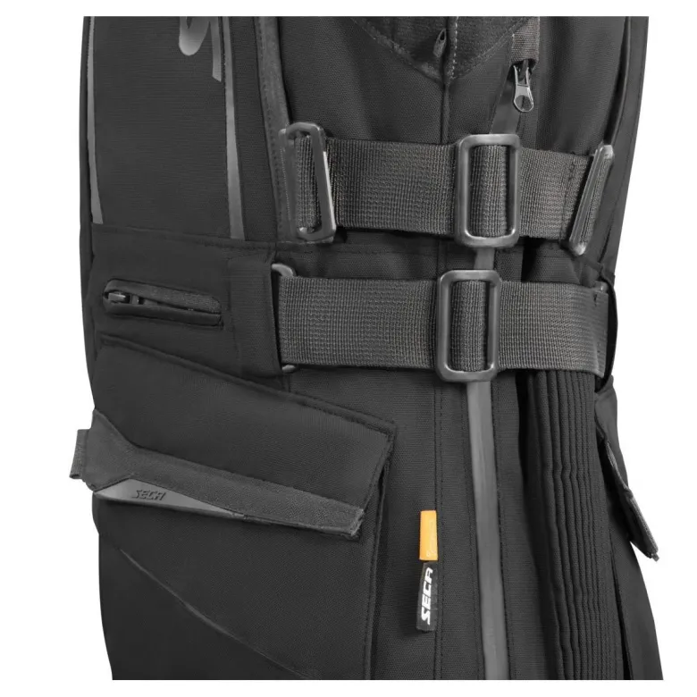 Kurtka tekstylna SECA ARRAKIS III BLACK czarny