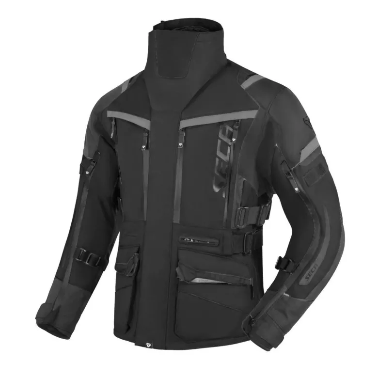Kurtka tekstylna SECA ARRAKIS III BLACK czarny