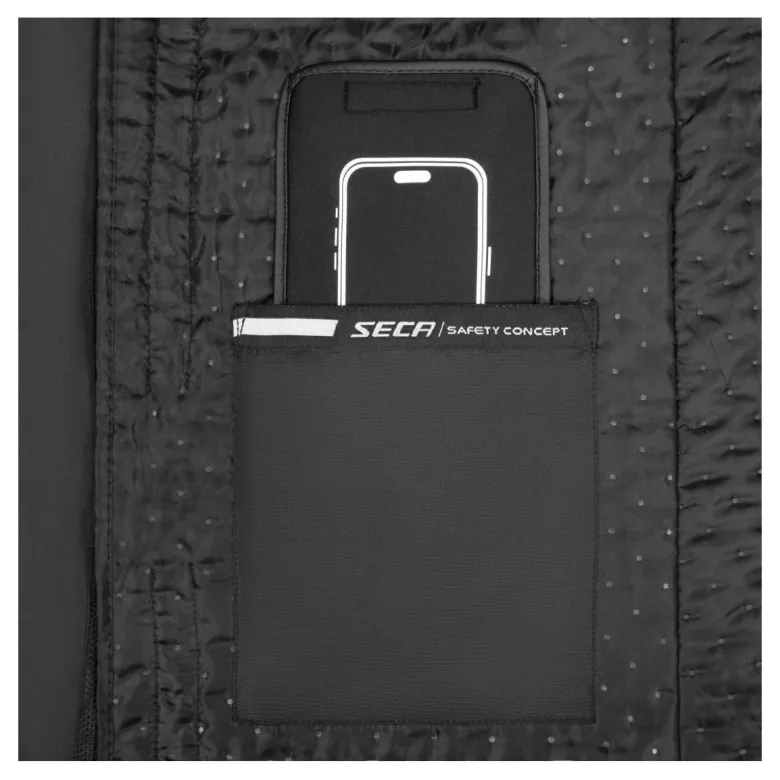 Kurtka tekstylna SECA ARRAKIS III BLACK czarny