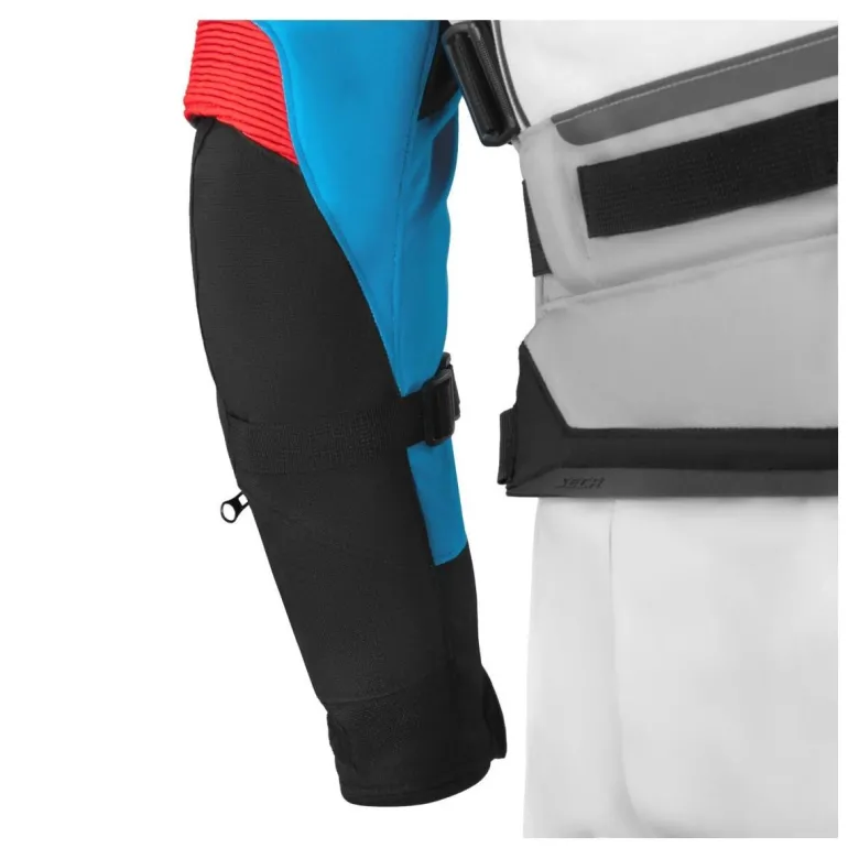 Kurtka tekstylna SECA ARRAKIS III GREY/BLUE/RED szary niebieski czerwony