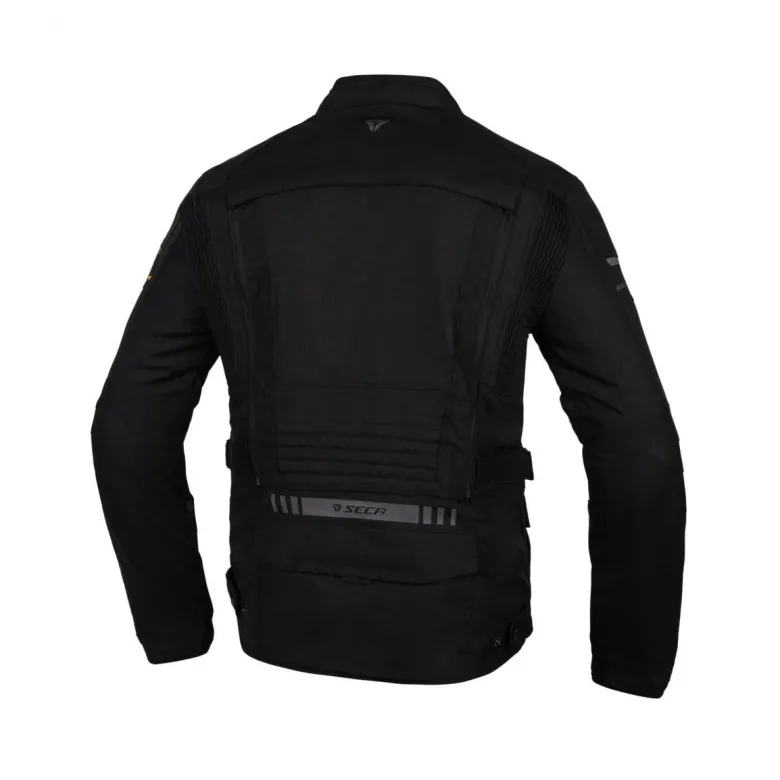 Kurtka tekstylna SECA STRADA EVO BLACK czarny
