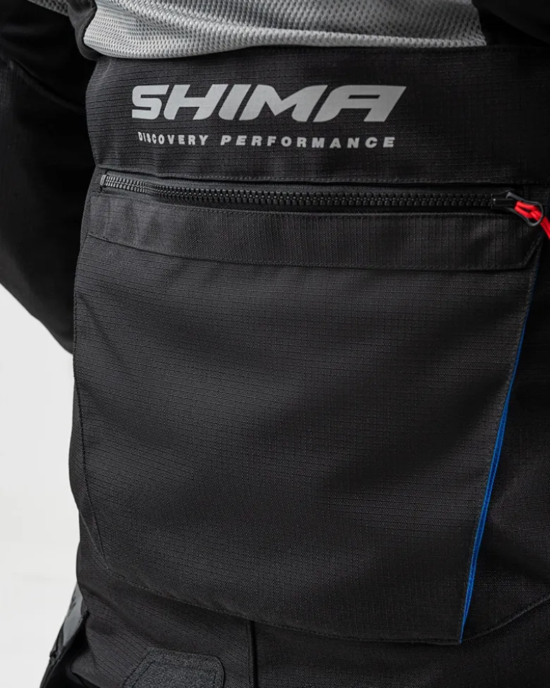 Kurtka tekstylna SHIMA ALPHA BLACK czarny