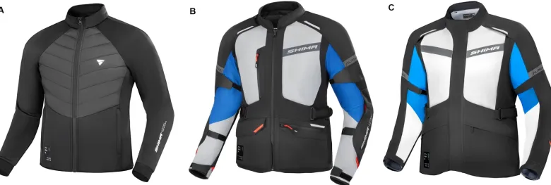 Kurtka tekstylna SHIMA ALPHA BLUE
