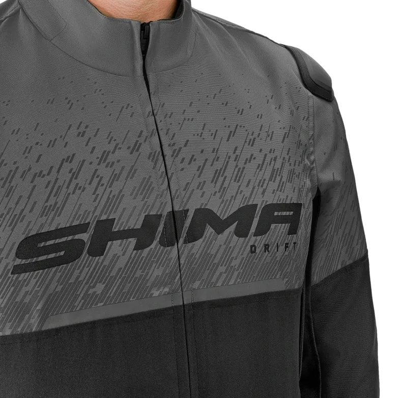 Kurtka tekstylna SHIMA DRIFT MEN GREY szary czarny