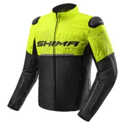 Kurtka tekstylna SHIMA DRIFT MEN FLUO żółty fluo czarny