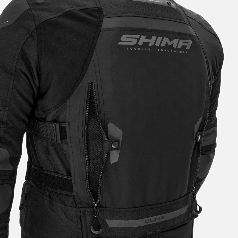 Kurtka tekstylna SHIMA DUNE BLACK czarny