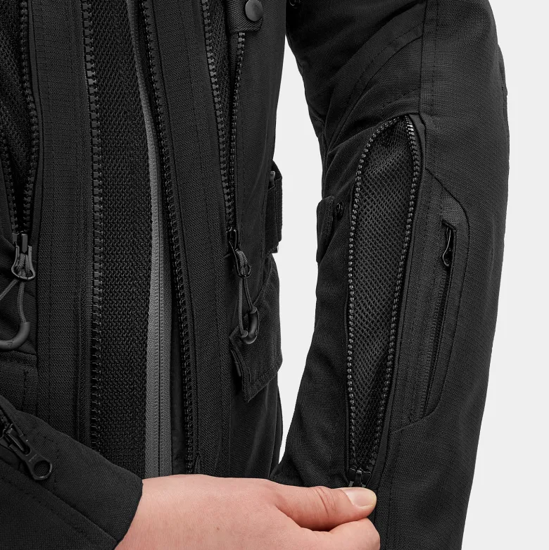 Kurtka tekstylna SHIMA DUNE BLACK czarny