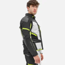 Kurtka tekstylna SHIMA DUNE FLUO czarny szary żółty fluo