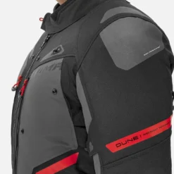 Kurtka tekstylna SHIMA DUNE RED czarny szary czerwony