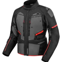 Kurtka tekstylna SHIMA DUNE RED czarny szary czerwony