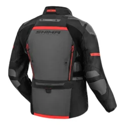 Kurtka tekstylna SHIMA DUNE RED czarny szary czerwony