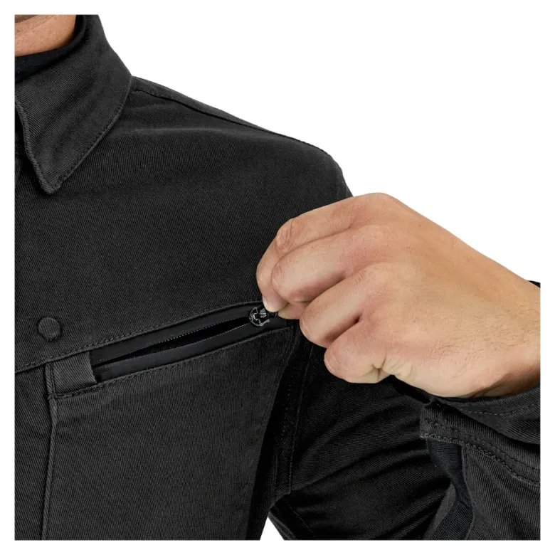 Kurtka tekstylna SHIMA GIRO BLACK czarny