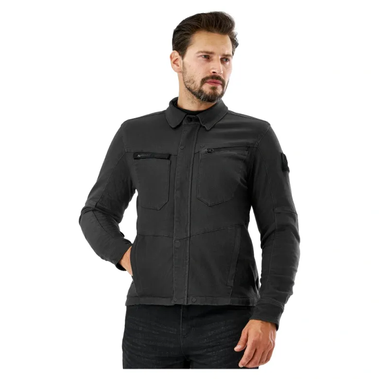 Kurtka tekstylna SHIMA GIRO BLACK czarny