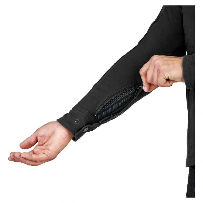 Kurtka tekstylna SHIMA GIRO BLACK czarny