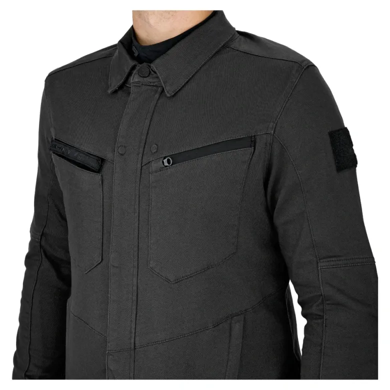 Kurtka tekstylna SHIMA GIRO BLACK czarny