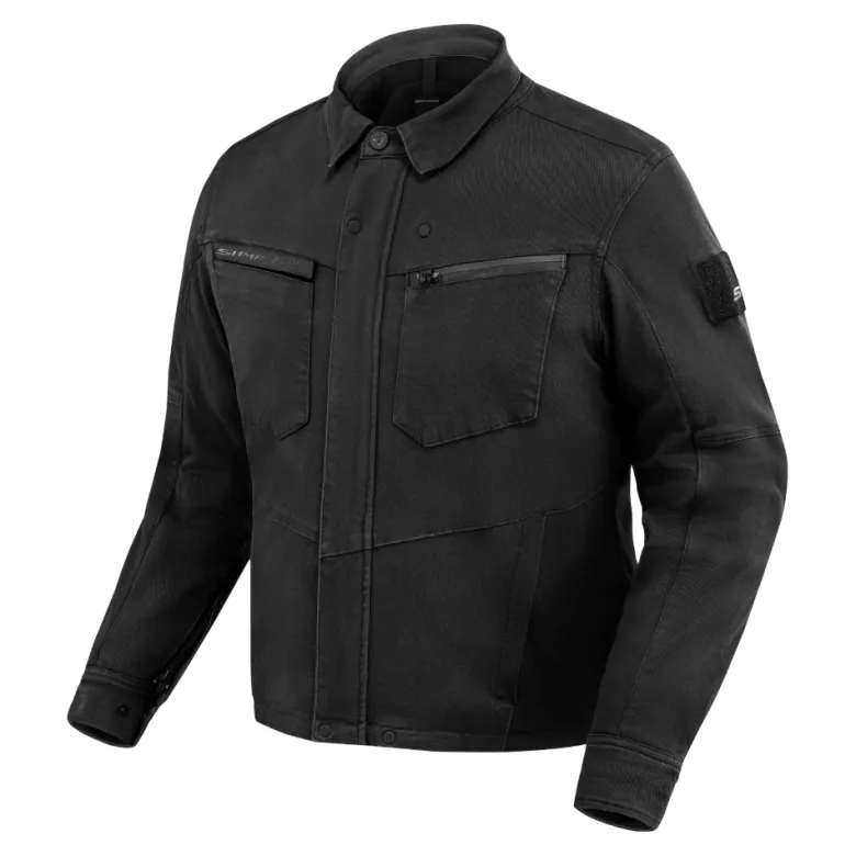 Kurtka tekstylna SHIMA GIRO BLACK czarny