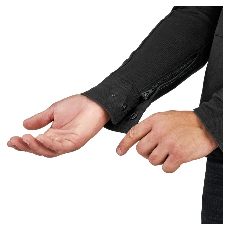 Kurtka tekstylna SHIMA GIRO BLACK czarny