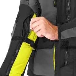 Kurtka tekstylna SHIMA HERO 2.0 MEN FLUO czarny szary żółty fluo