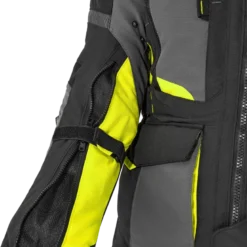 Kurtka tekstylna SHIMA HERO 2.0 MEN FLUO czarny szary żółty fluo
