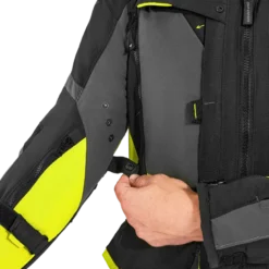 Kurtka tekstylna SHIMA HERO 2.0 MEN FLUO czarny szary żółty fluo