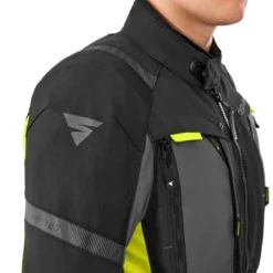 Kurtka tekstylna SHIMA HERO 2.0 MEN FLUO czarny szary żółty fluo