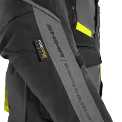 Kurtka tekstylna SHIMA HERO 2.0 MEN FLUO czarny szary żółty fluo