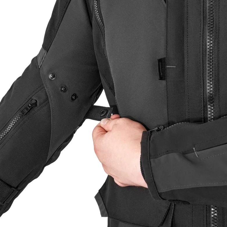 Kurtka tekstylna SHIMA HERO 2.0 MEN BLACK czarny