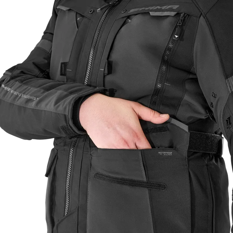 Kurtka tekstylna SHIMA HERO 2.0 MEN BLACK czarny