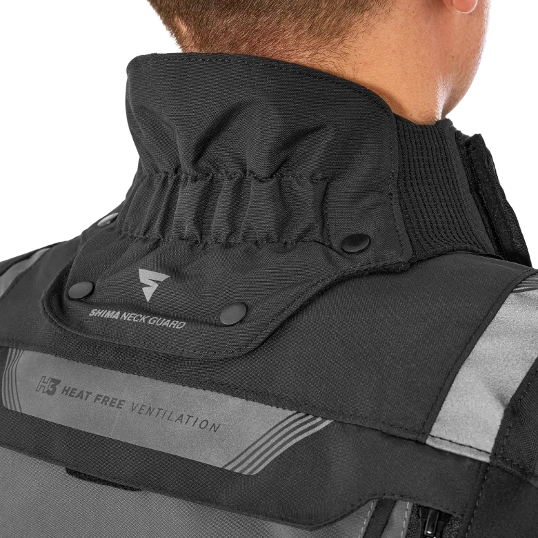 Kurtka tekstylna SHIMA HERO 2.0 MEN BLACK czarny