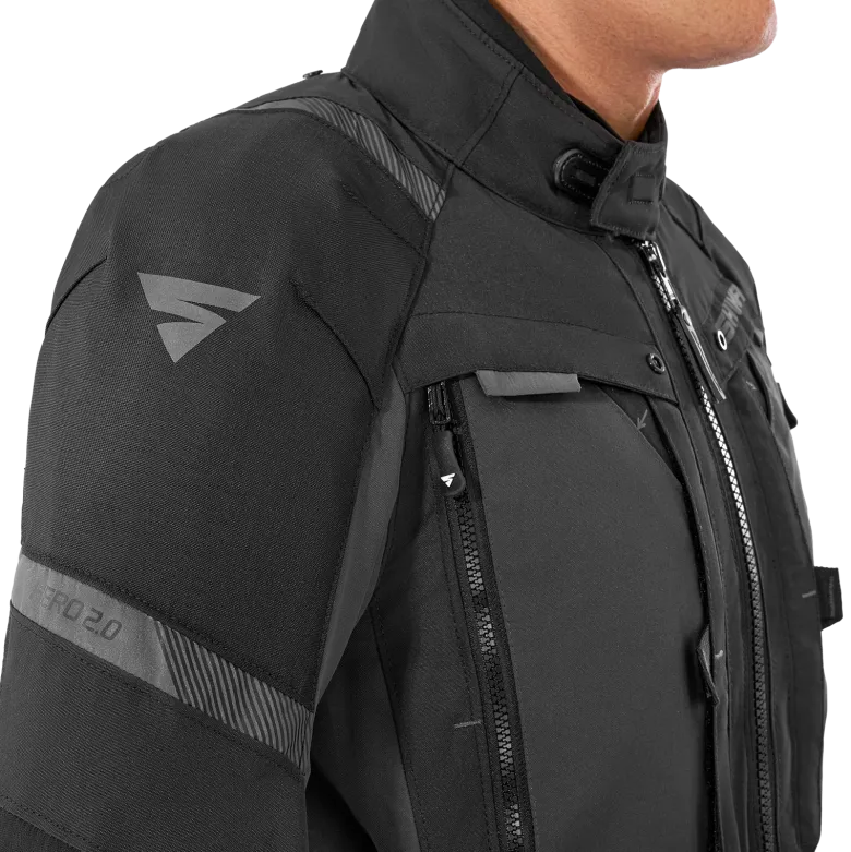 Kurtka tekstylna SHIMA HERO 2.0 MEN BLACK czarny