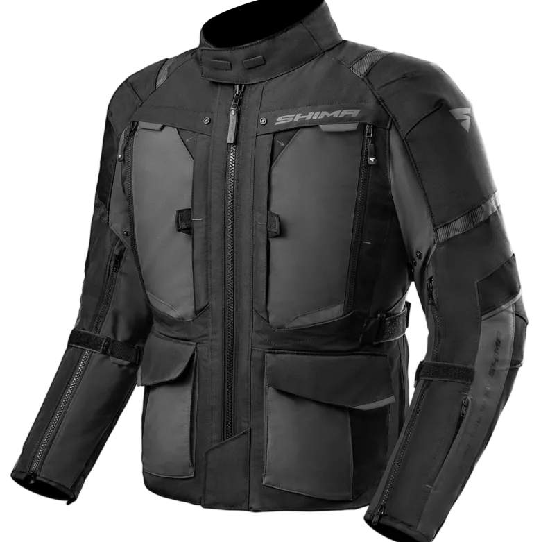 Kurtka tekstylna SHIMA HERO 2.0 MEN BLACK czarny