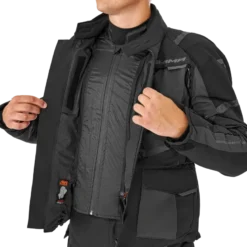 Kurtka tekstylna SHIMA HERO 2.0 MEN BLACK czarny