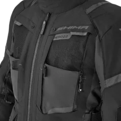 Kurtka tekstylna SHIMA HERO 2.0 MEN BLACK czarny